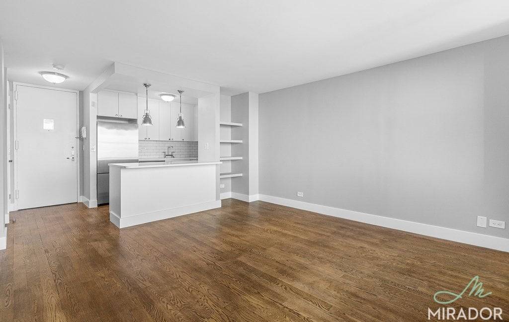 Beautiful gut renovated one bedroom home on the 18th floor of New York Tower.