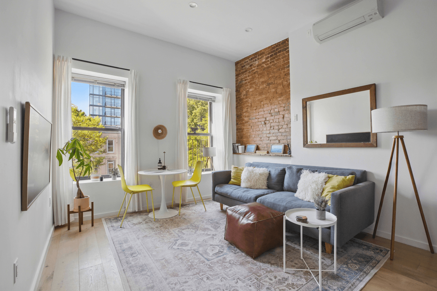 Modern Italian Design meets Brooklyn brownstone charm on Halsey Street one of Bed Stuy's premier blocks.
