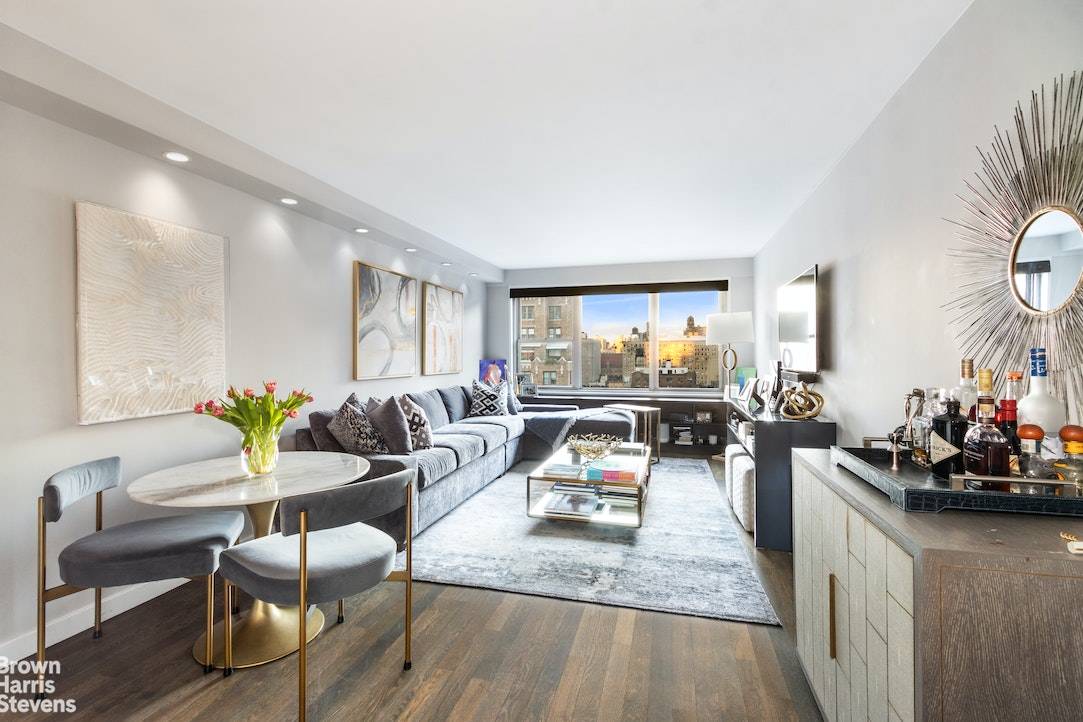Incredibly special 1 bedroom home with open views of iconic Upper West Side landmarks including the San Remo and Dakota.