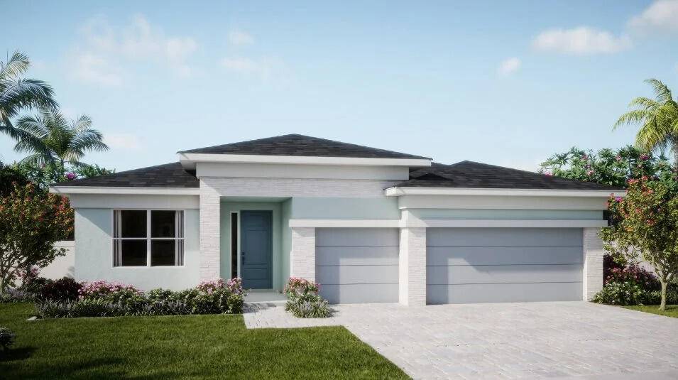 This new single level home features a convenient bedroom and full bathroom off the foyer, leading to a versatile flex space ready to be used to meet the evolving needs ...