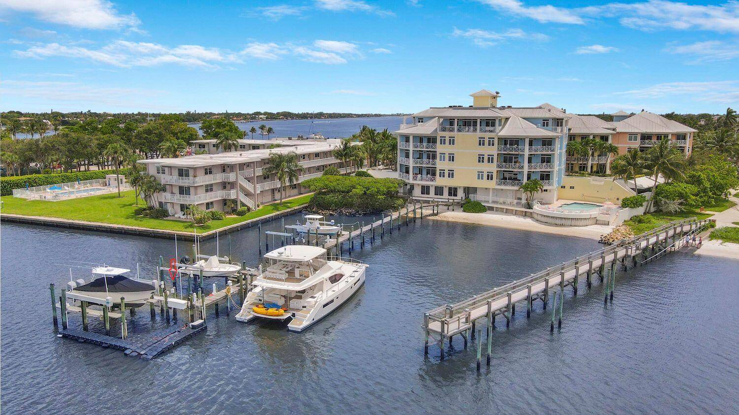 Luxurious Waterfront Condo in Olde Village Pointe A Boater's Dream with Panoramic Intracoastal ViewsExperience the pinnacle of waterfront living in this stunning Olde Village Pointe condominium, ideally located within walking ...