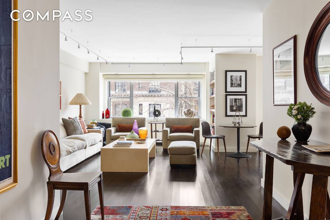 Luxurious Two Bedroom Staff Room Home Office Three Bath at Imperial House Step into sophisticated urban living in this turn key, gut renovated residence at the prestigious Imperial House.