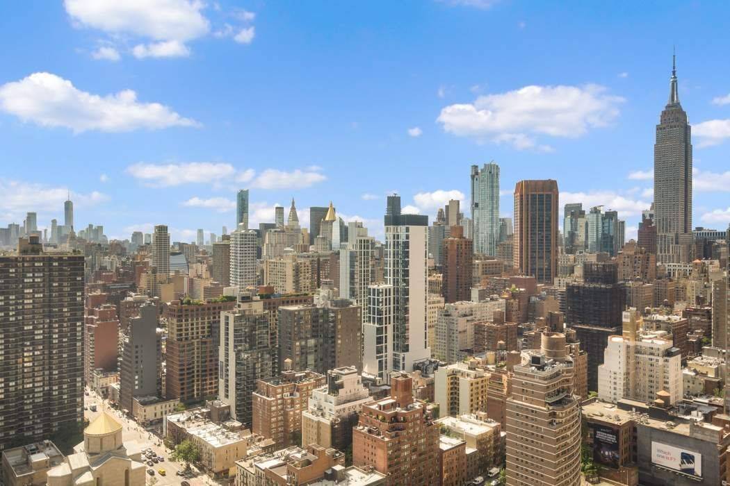 Coveted E Line Panoramic 270 Views Luxury Condo at The Corinthian Experience breathtaking south, west, and north exposures from this rare corner split two bedroom, two bath condominium perched on ...