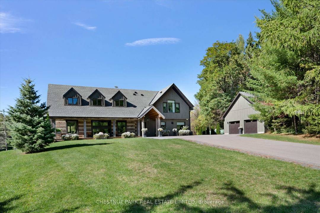 Located in the heart of Caledon, 446 The Grange Side Road is situated on over 11 lush acres of wooded grounds and manicured open vistas.