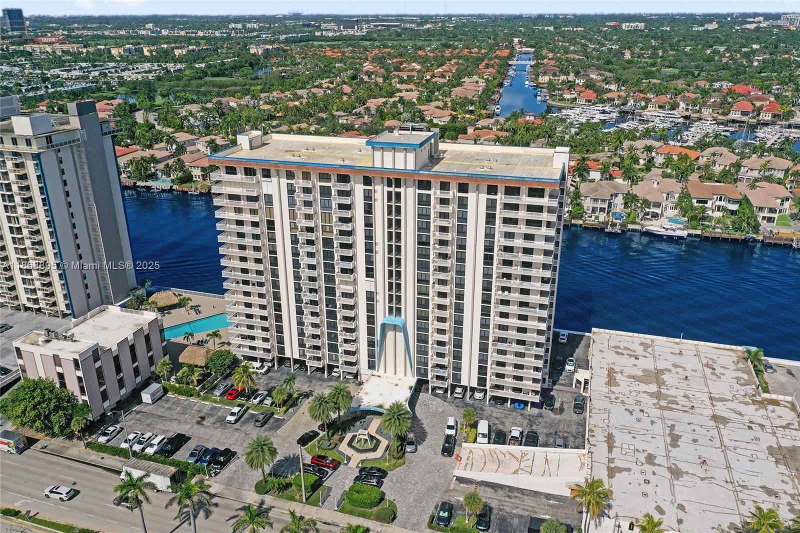 Allington Towers North ! Highly desirable corner 2 2 with split floor plan and a wraparound balcony offering the best panoramic Intracoastal views.