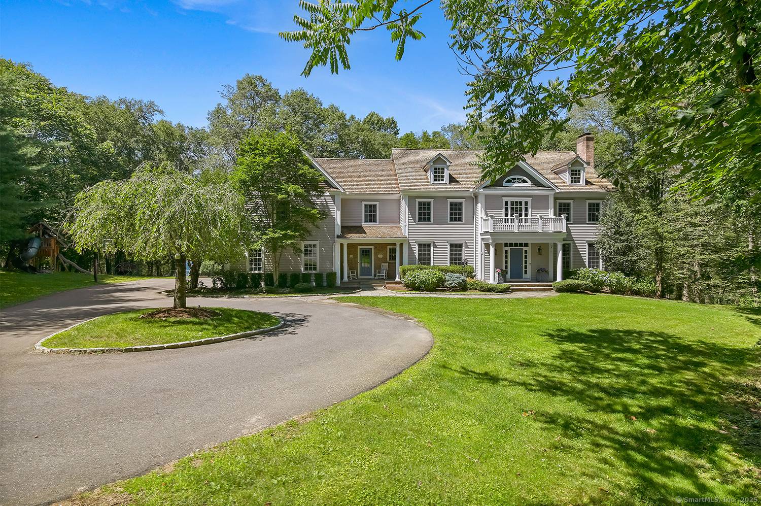 Set on 2. 98 private acres at the end of a cul de sac in coveted Greenfield Hill, this elegant 4627 SF Colonial offers the perfect blend of luxury, space, ...