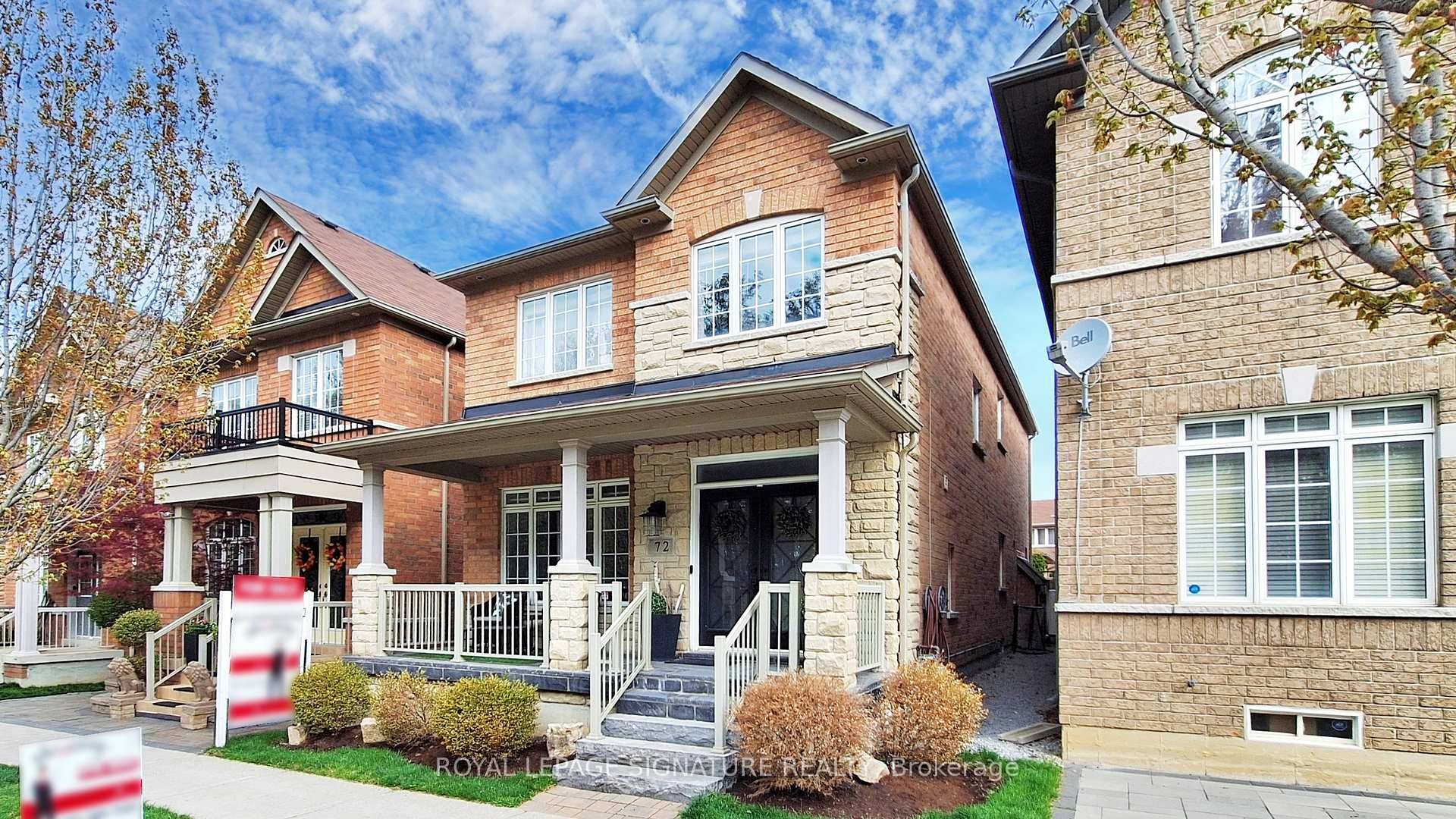 Gorgeous 4Br Detached Home with Rarely Offered 'River Wood' Floor Plan Built by Forest Hill in Cornell Markham !