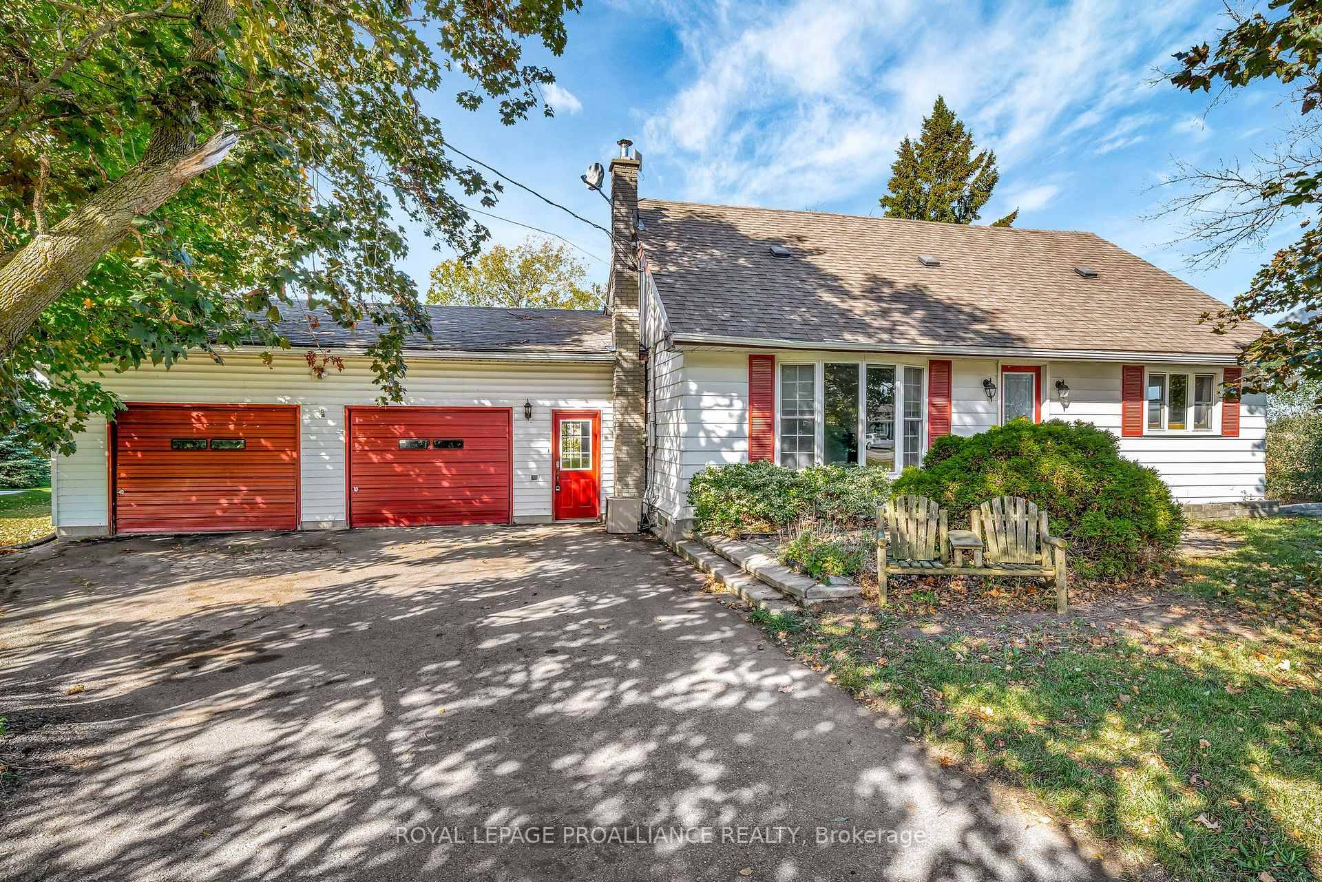 Check out this family friendly 1 storey, 4 bedroom country home in East Belleville on a half acre lot with an attached 2 car garage.