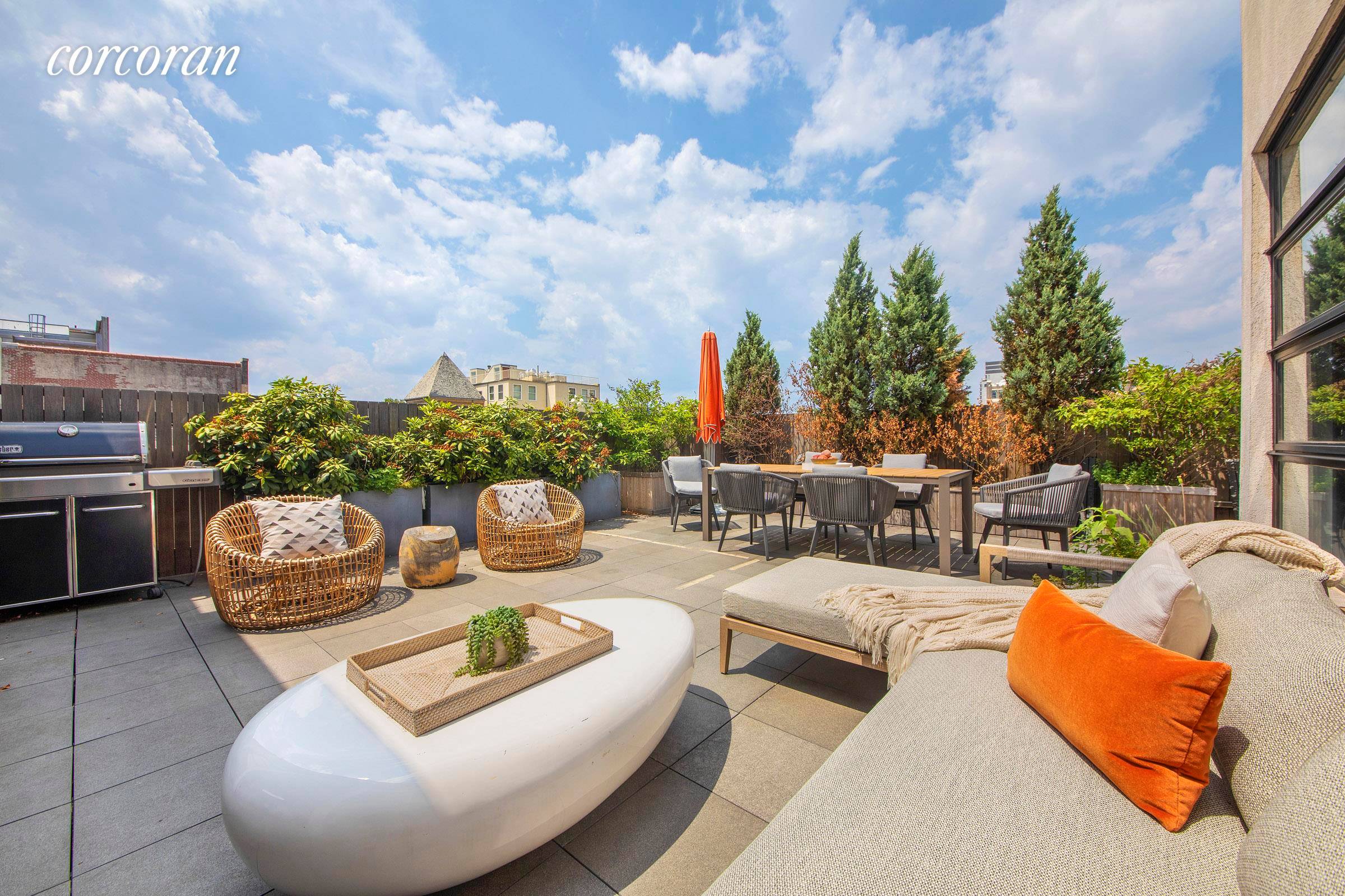 With multiple indoor and outdoor living spaces throughout this magnificent 6, 280 square foot Tribeca penthouse duplex, youll find a stunning destination for every mood and occasion.