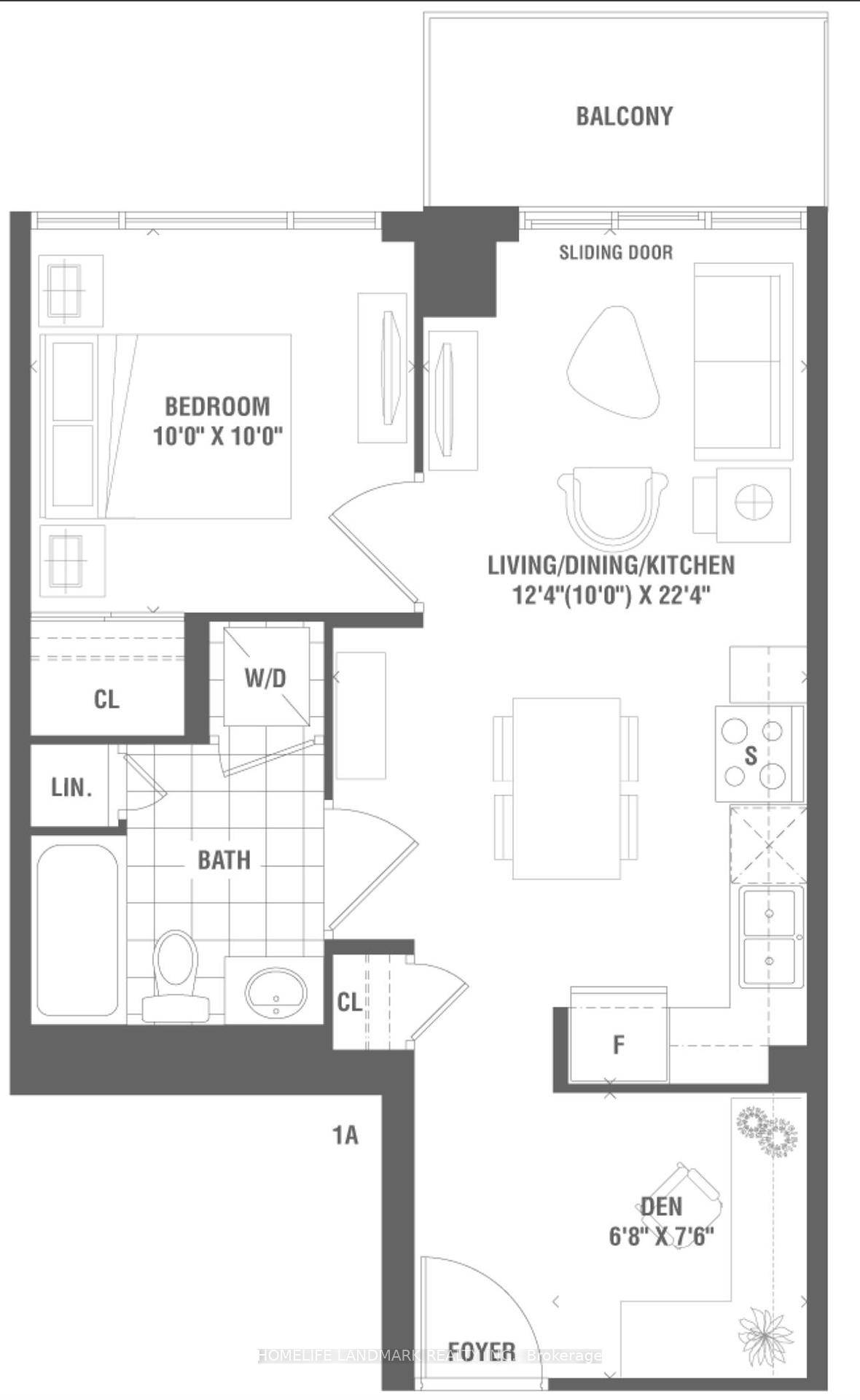 Brand New Condominiums ! Bright spacious 1 1, 1 bath, Open Concept Living Area, 9 ceilings, hardwood floors, Open Balcony, Stainless steel appliances, Close to Subway Station, TTC transit, HWY401.