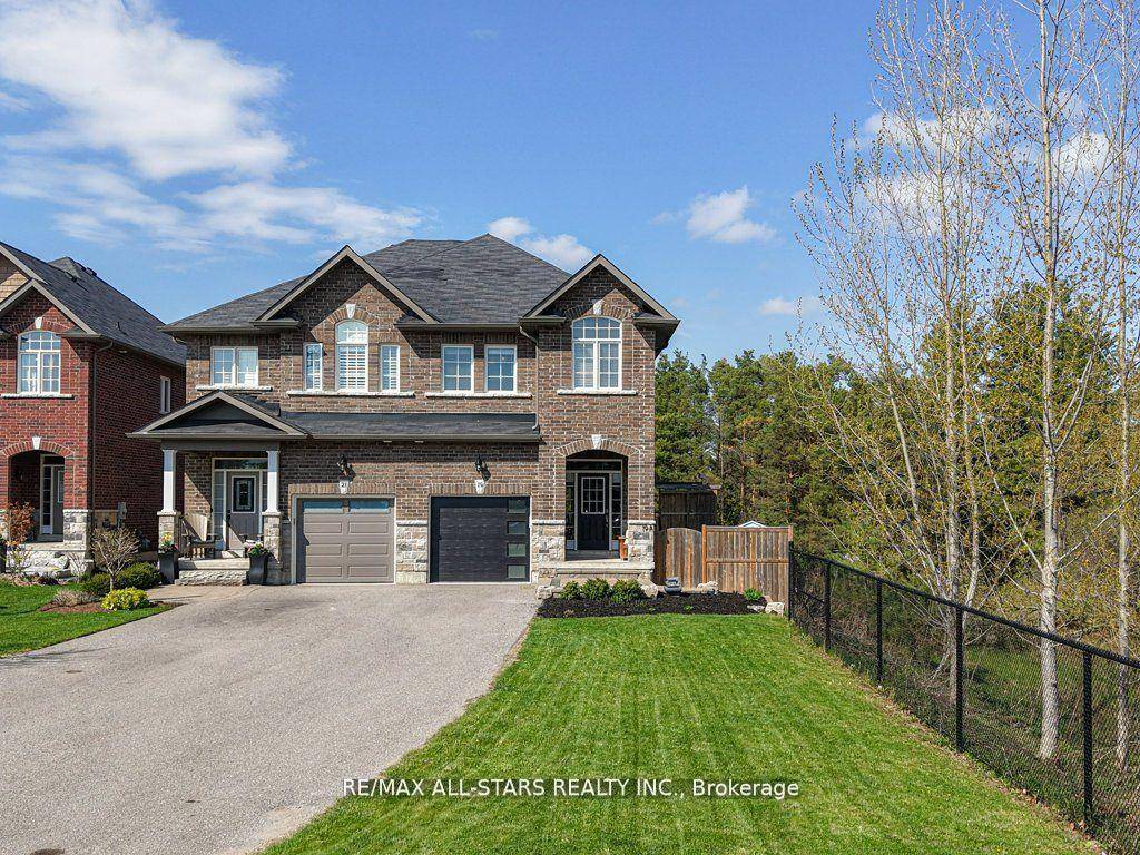 Tucked away on a quiet street at the edge of town, this chic semi detached home was built in 2017 and feels perfectly idyllic.