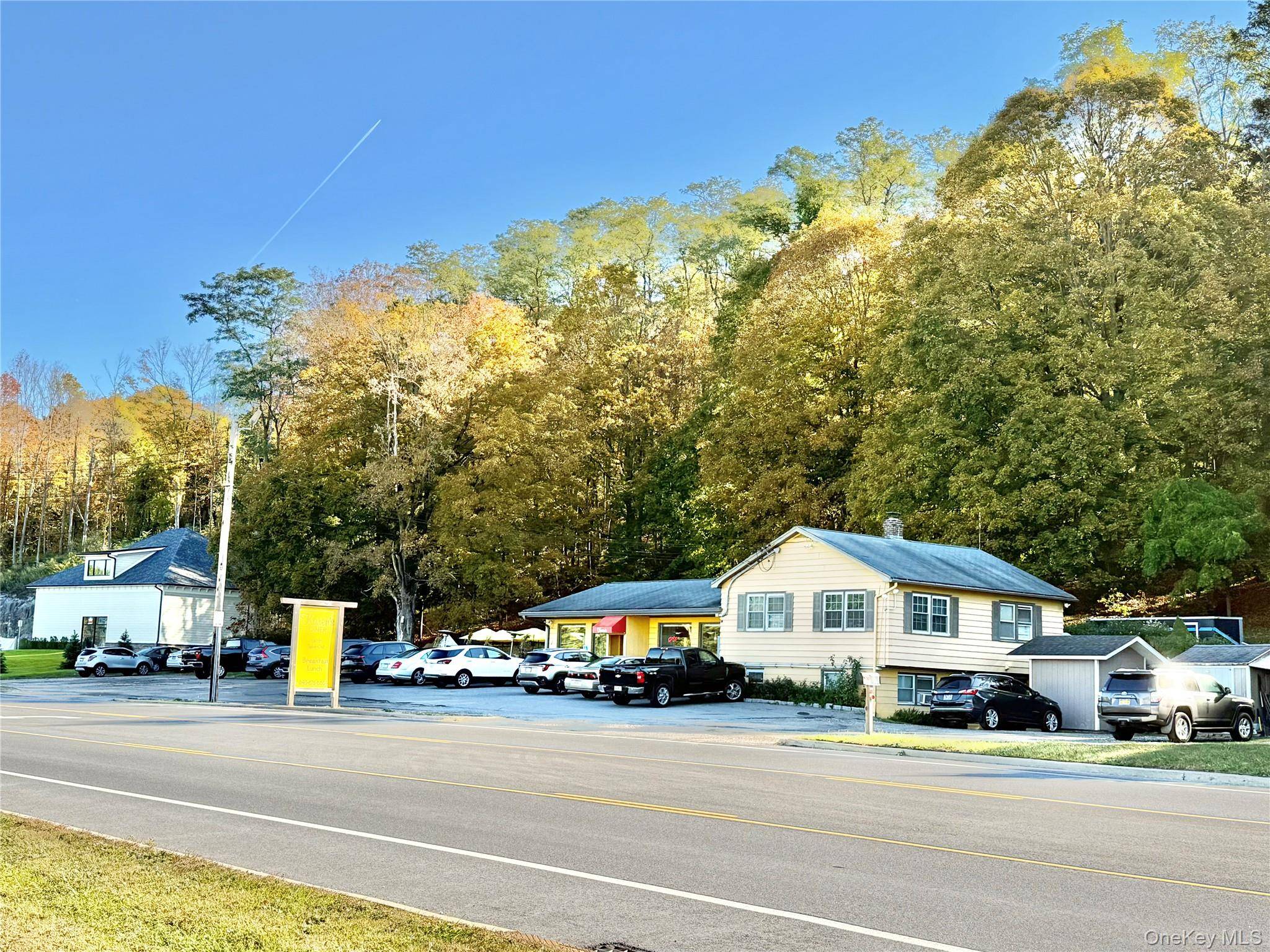 Wonderful opportunity to own a highly visible, mixed use commercial property on Route 22.