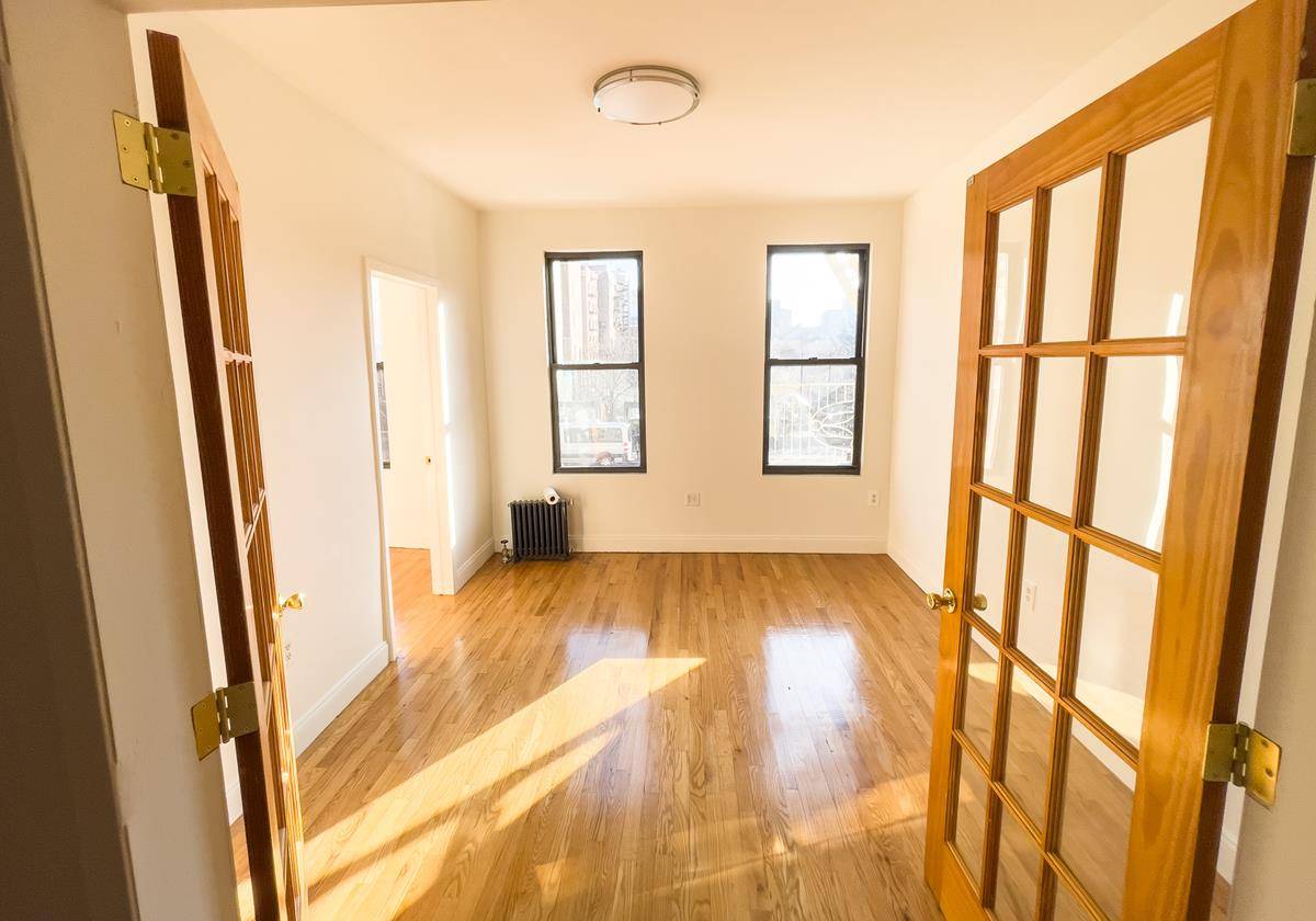 Renovated Classic 5 Rooms with 2BRs and separate dining room.