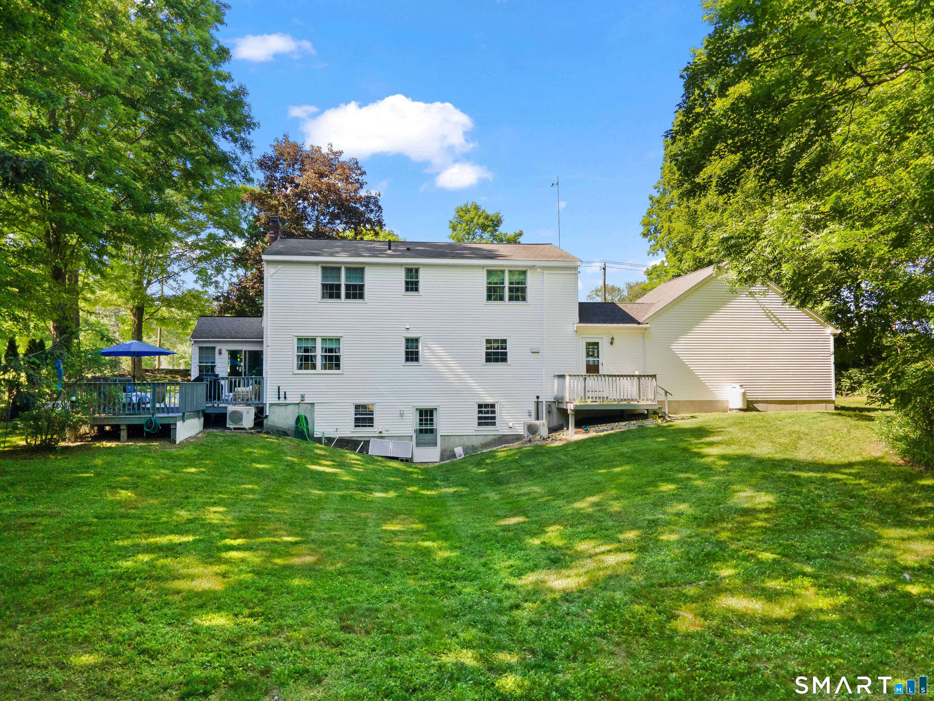 Proudly owned by the original owner, the Cape sites sweetly in East Woodstock.