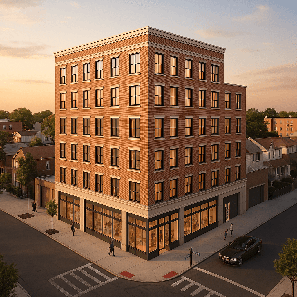 12, 000 sf buildable Development opportunity in Maspeth, Queens on high traffic Grand Avenue.