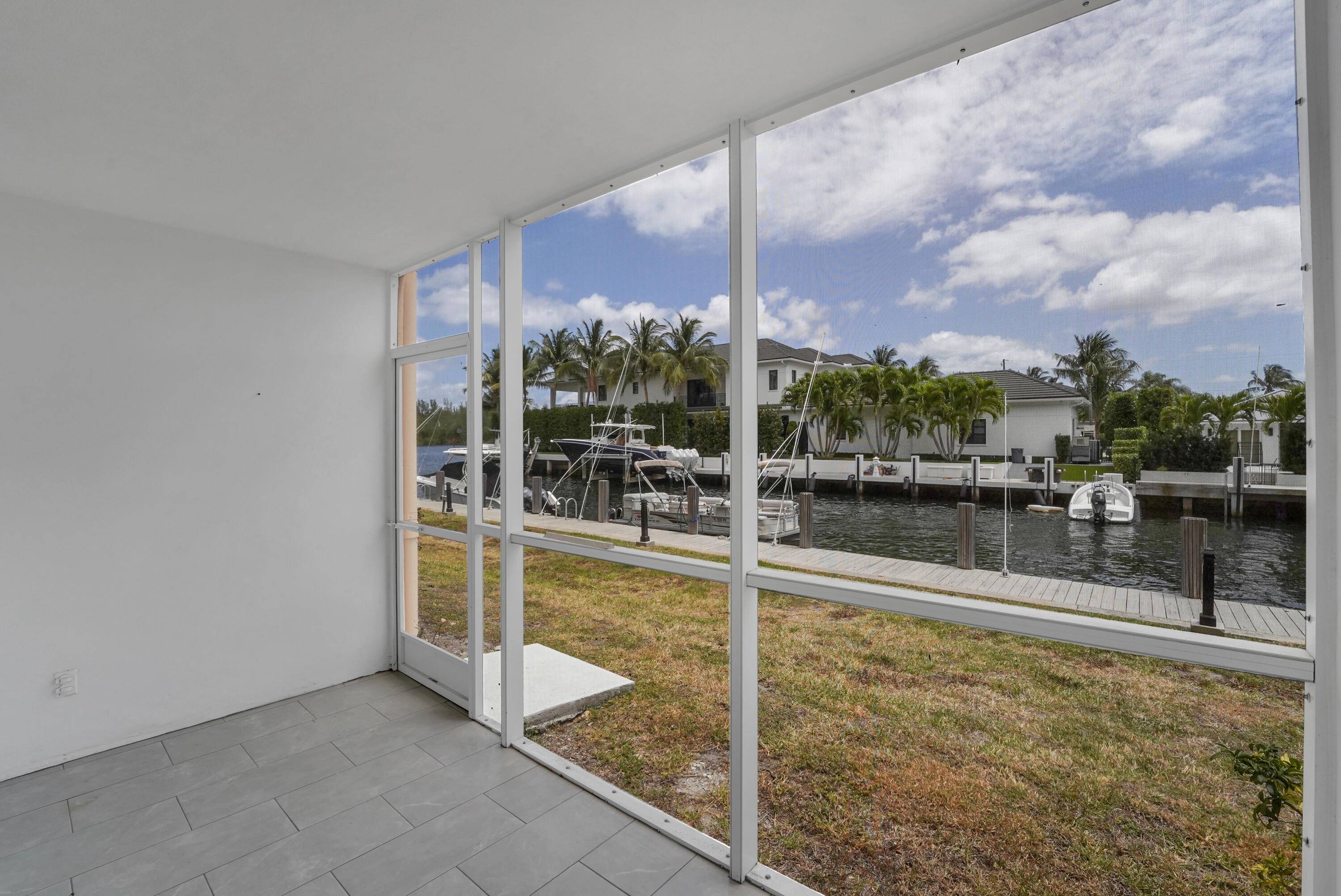Enjoy captivating views of the Intracoastal Waterway and serene canals right from your own patio !