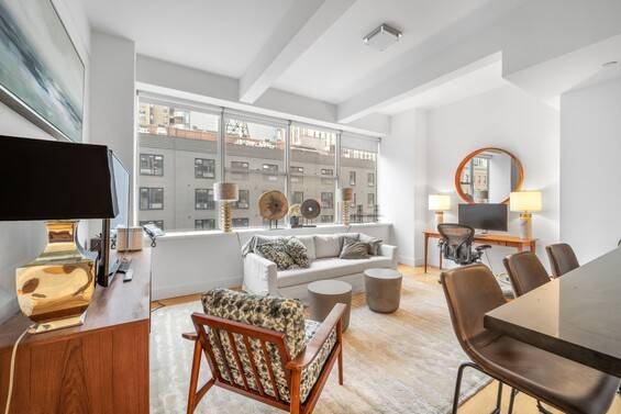 New to market with high lofted ceilings make this space feel like a big open loft in prime Tribeca location.