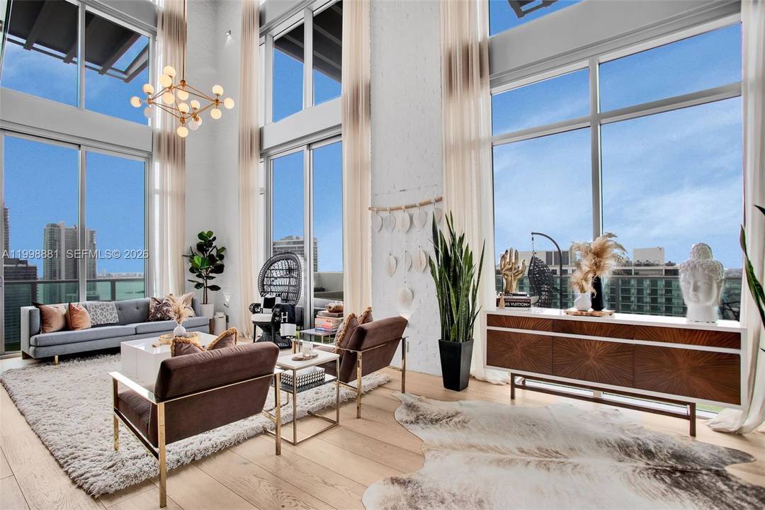 Created by esteemed Portuguese architect Ines Martins, this extraordinary Midtown Miami penthouse sets a new benchmark for upscale living.