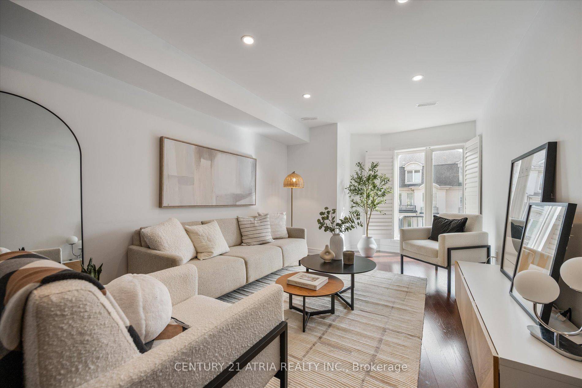 Don Mills Showstopper ! Immaculate freehold townhome offering 3 spacious bedrooms and 3 full bathrooms, finished with rich hardwood floors, newly painted all bedrooms, modern pot lights, and sophisticated California ...