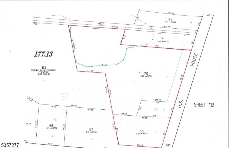 Commercial Development site of 3 lots totaling 7.
