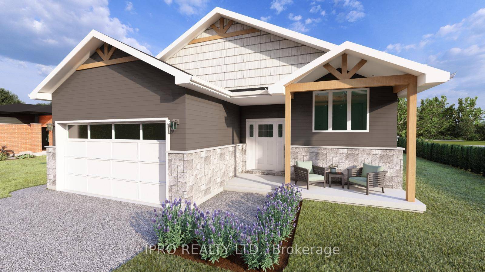 Beautifully Built Bright Brand New Raised Bungalow on a quiet rural lot in Proton Station.
