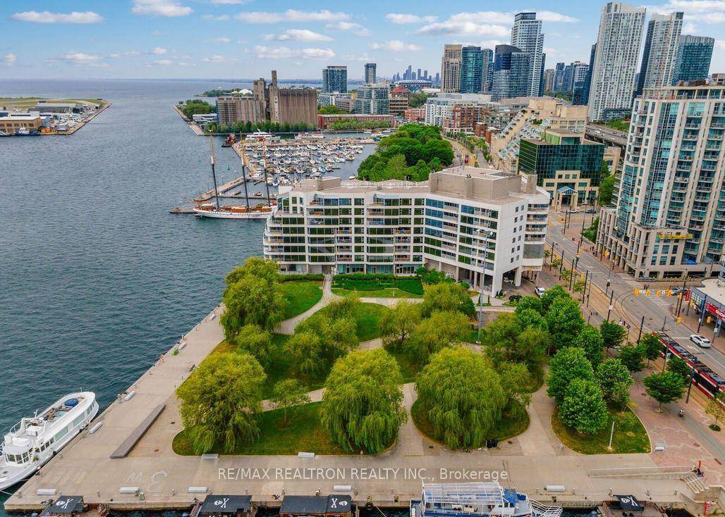 Welcome to this beautifully renovated waterfront condo at 401 Queens Quay West, offering sweeping, unobstructed views of Lake Ontario.
