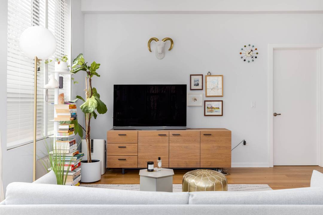 This truly one of a kind corner one bedroom is a rare find in Long Island City, offering character and scale that set it apart from typical new construction condos.