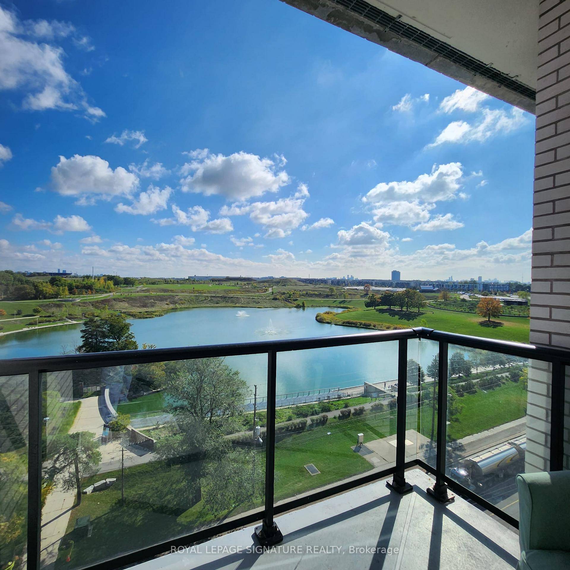 Experience luxury living in this stunning 2 bedroom, 2 bathroom condominium offering a bright, open layout with unobstructed views of the serene pond at Downsview Park.