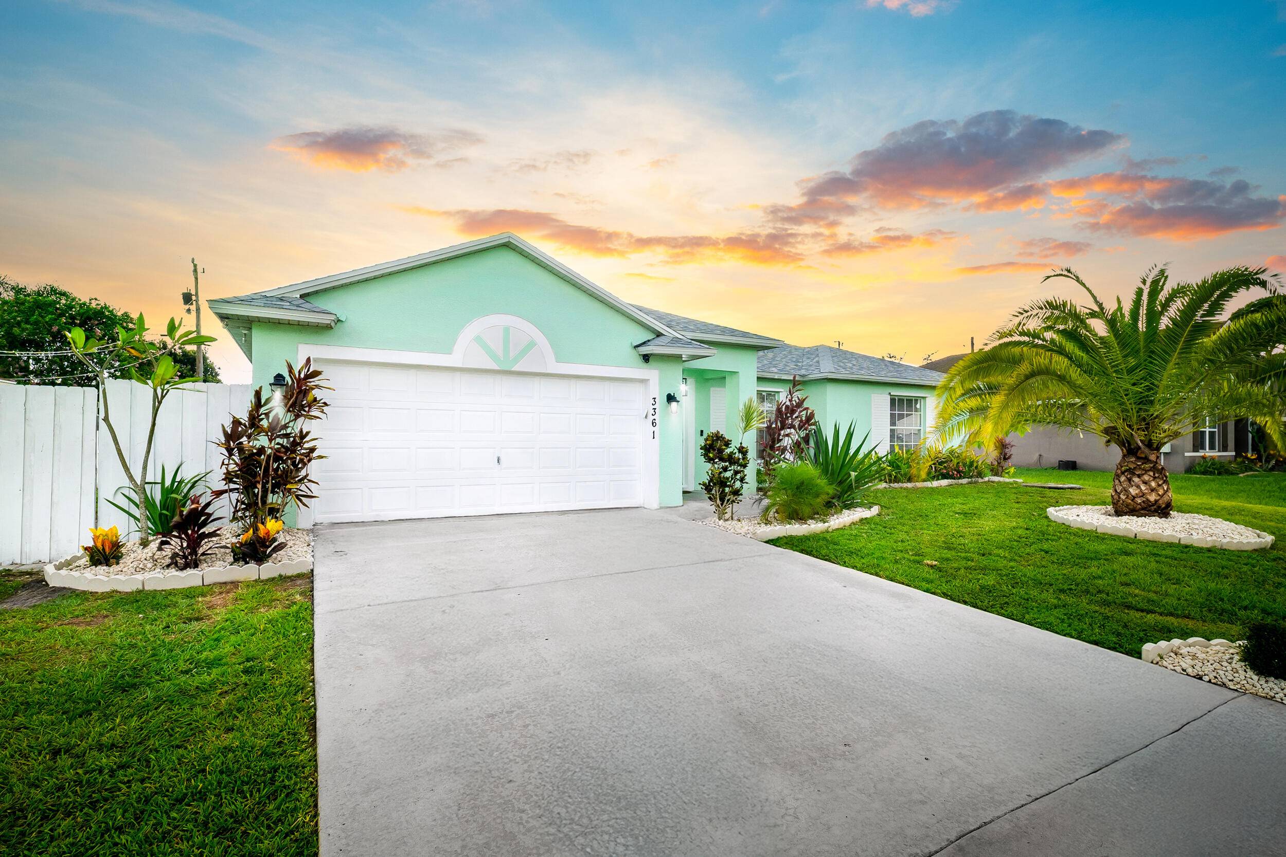 Welcome Home to a beautifully renovated 4 2 CBS Tropical Family Retreat !