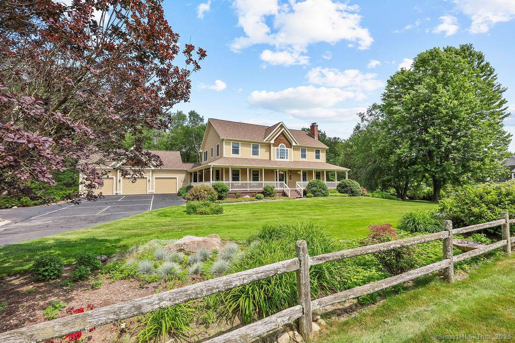 Nestled on 3. 7 private, wooded acres in the heart of Avon, this stunning 5 bedroom, 4.