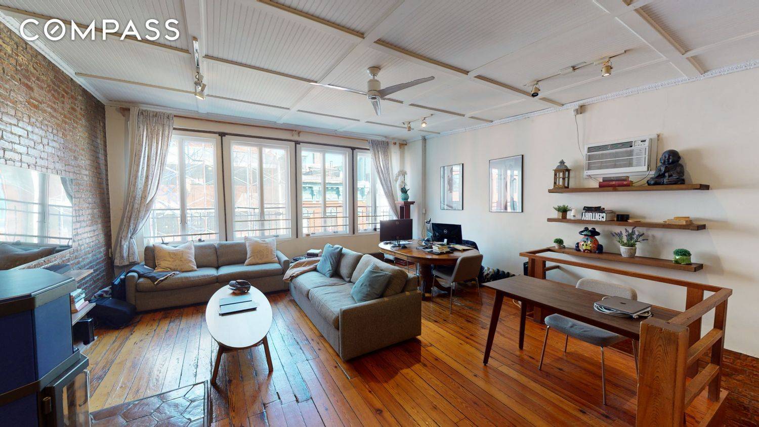 One of a kind ! ! Stunning Penthouse duplex with Condo level finishes and Pre War Charm and an amazing 1000sf fully furnished roof deck.