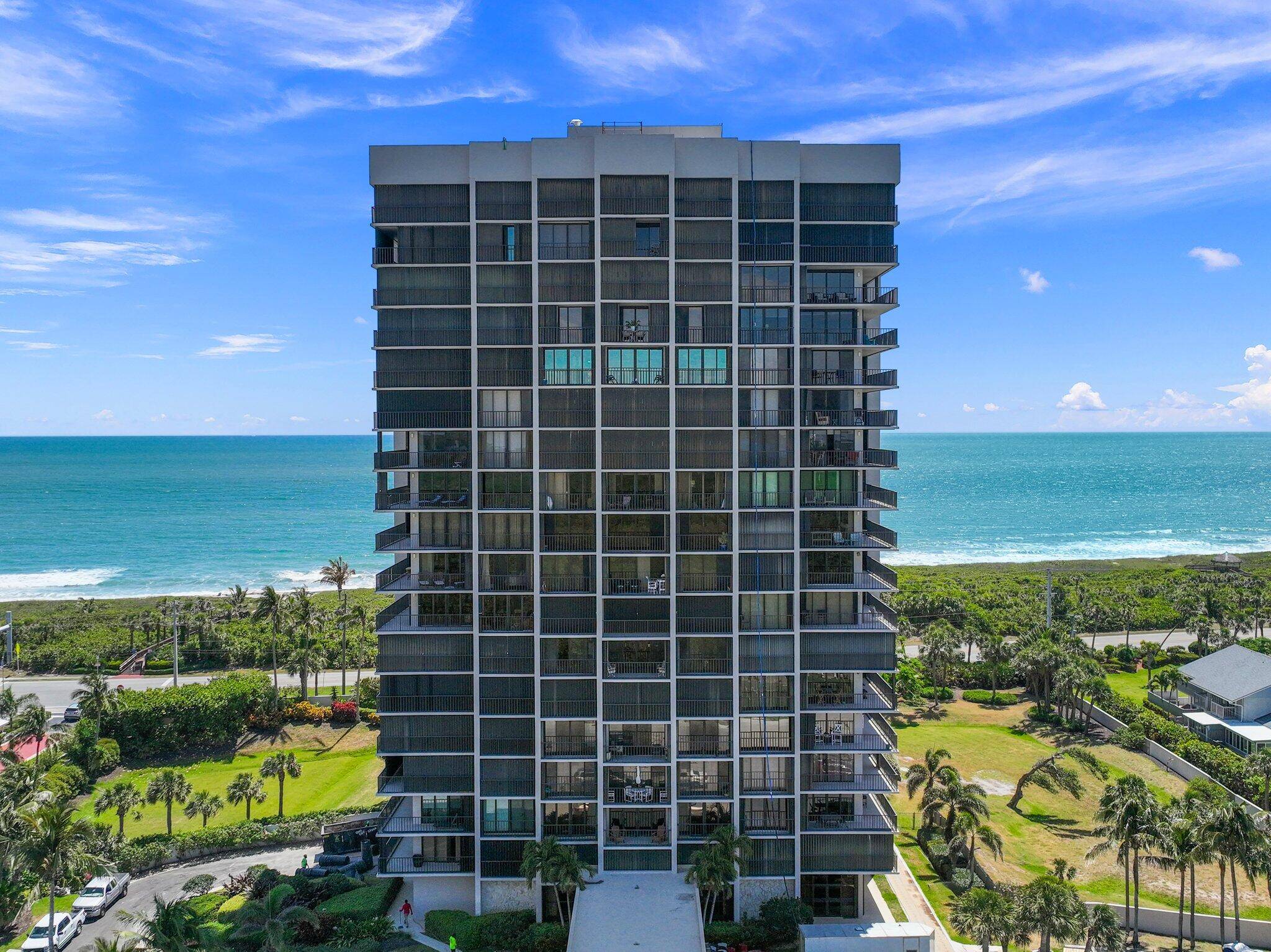 Luxury Coastal Living 5th Floor SW Corner Condo Experience breathtaking sunrises sunsets from this stunning 2 BR, 2 BA condo with floor to ceiling sliding doors and a wraparound balcony.