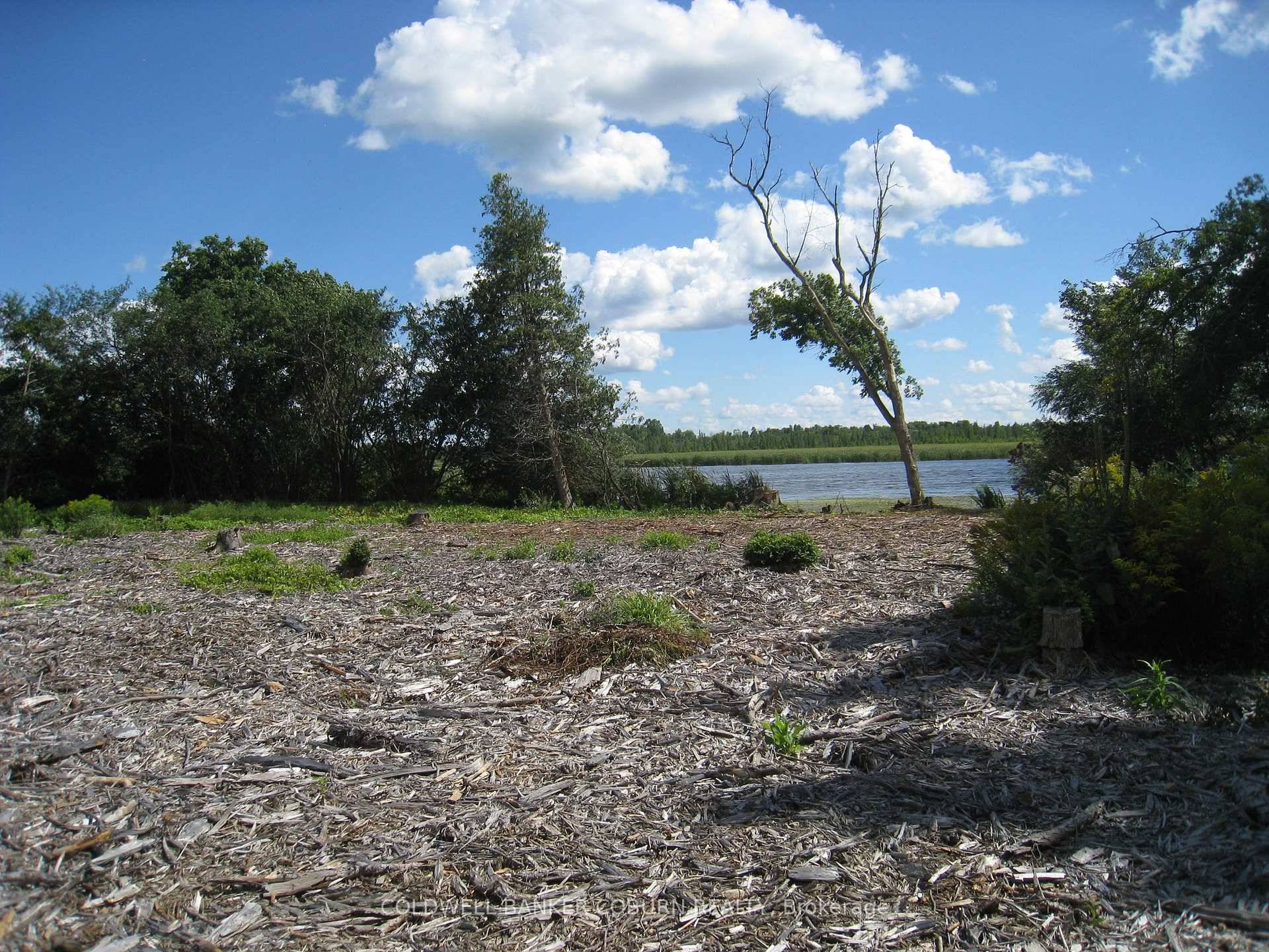 Rideau River waterfront lot.