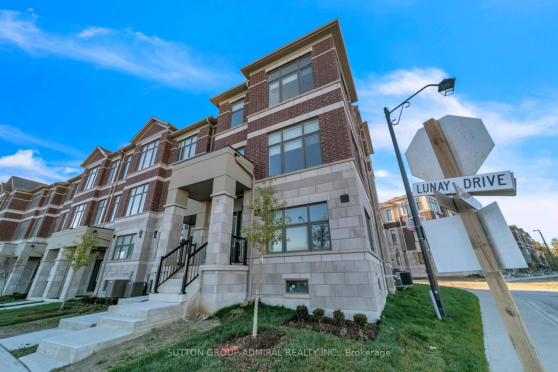 Welcome to 60 Lunay Drive Brand New End Unit Townhome in Richmond Hill's Prestigious Ivylea Community !