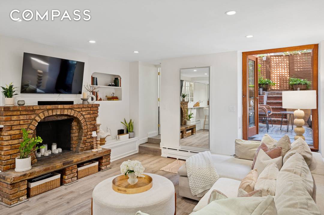 Charming Garden Level One Bedroom with Private Outdoor Oasis in the Heart of the Upper West Side.