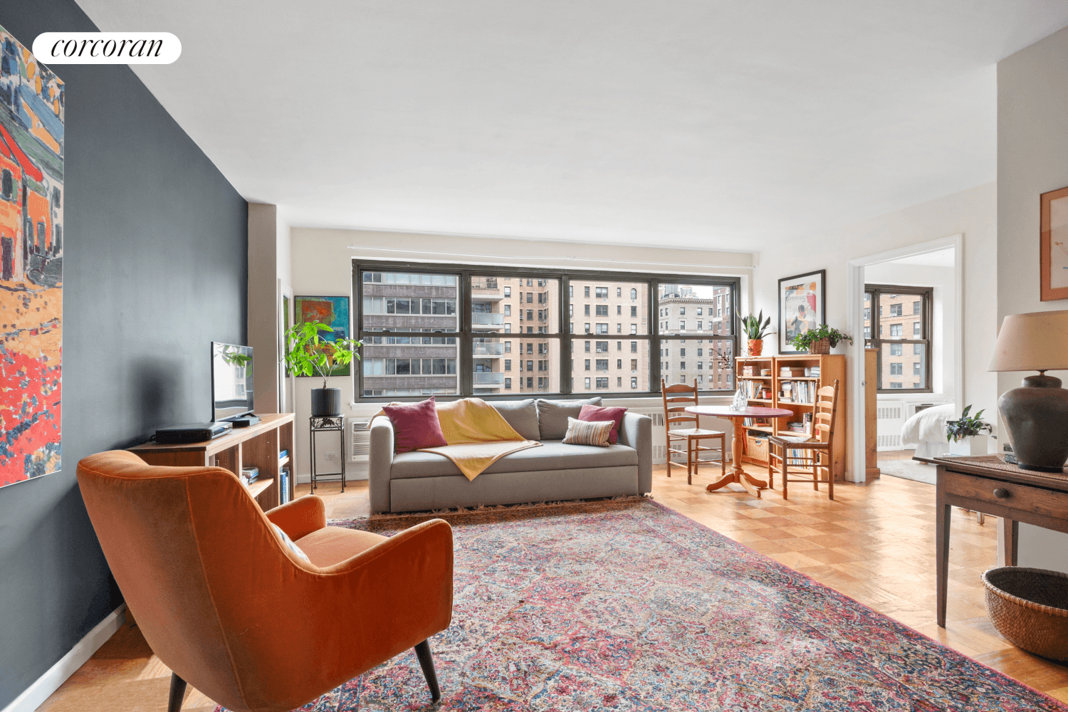 Located in one of the most sought after buildings in the Lincoln Square neighborhood, this light filled, north facing 1 bedroom apartment offers exceptional value and delight.