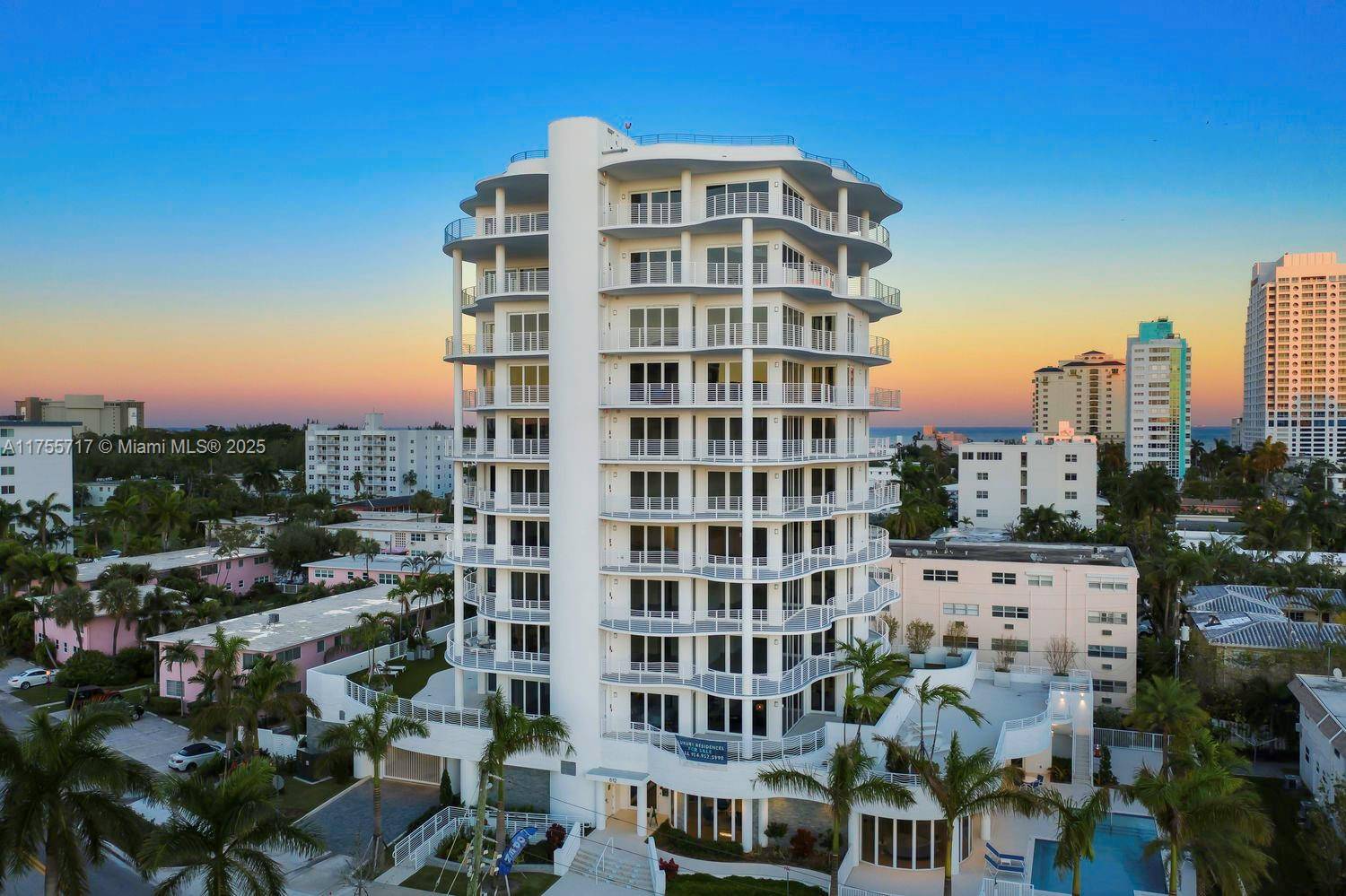 Unit 301 at The Wave on Bayshore, Fort Lauderdale Beach.