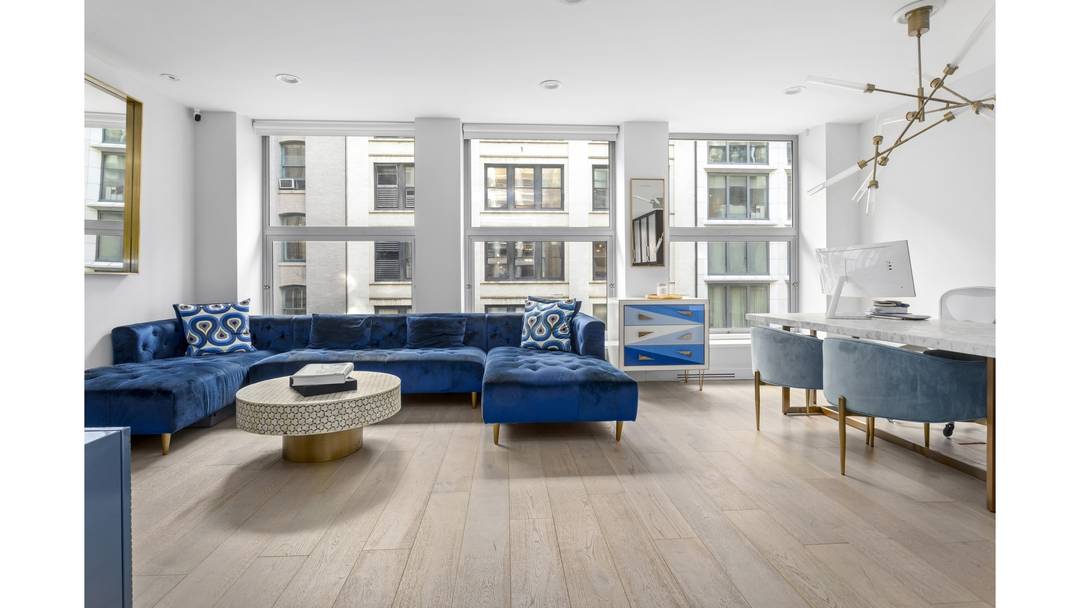 Residence 7A at 16W21 is among just nine exclusive homes in a sought after boutique condo building in New York's Ladies Mile Historic District.
