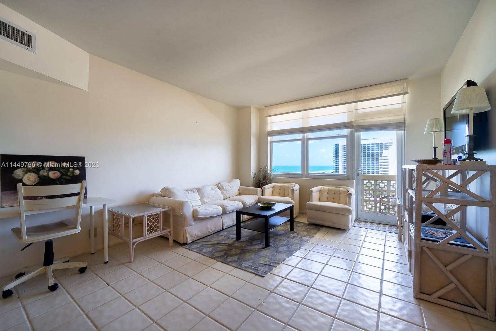Bring your suitcase and get ready to relax in this furnished 2 bedroom 2 bath unit.