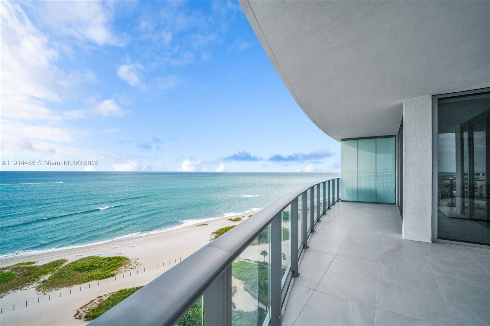 Gorgeous direct oceanfront corner flow through residence at Solemar !