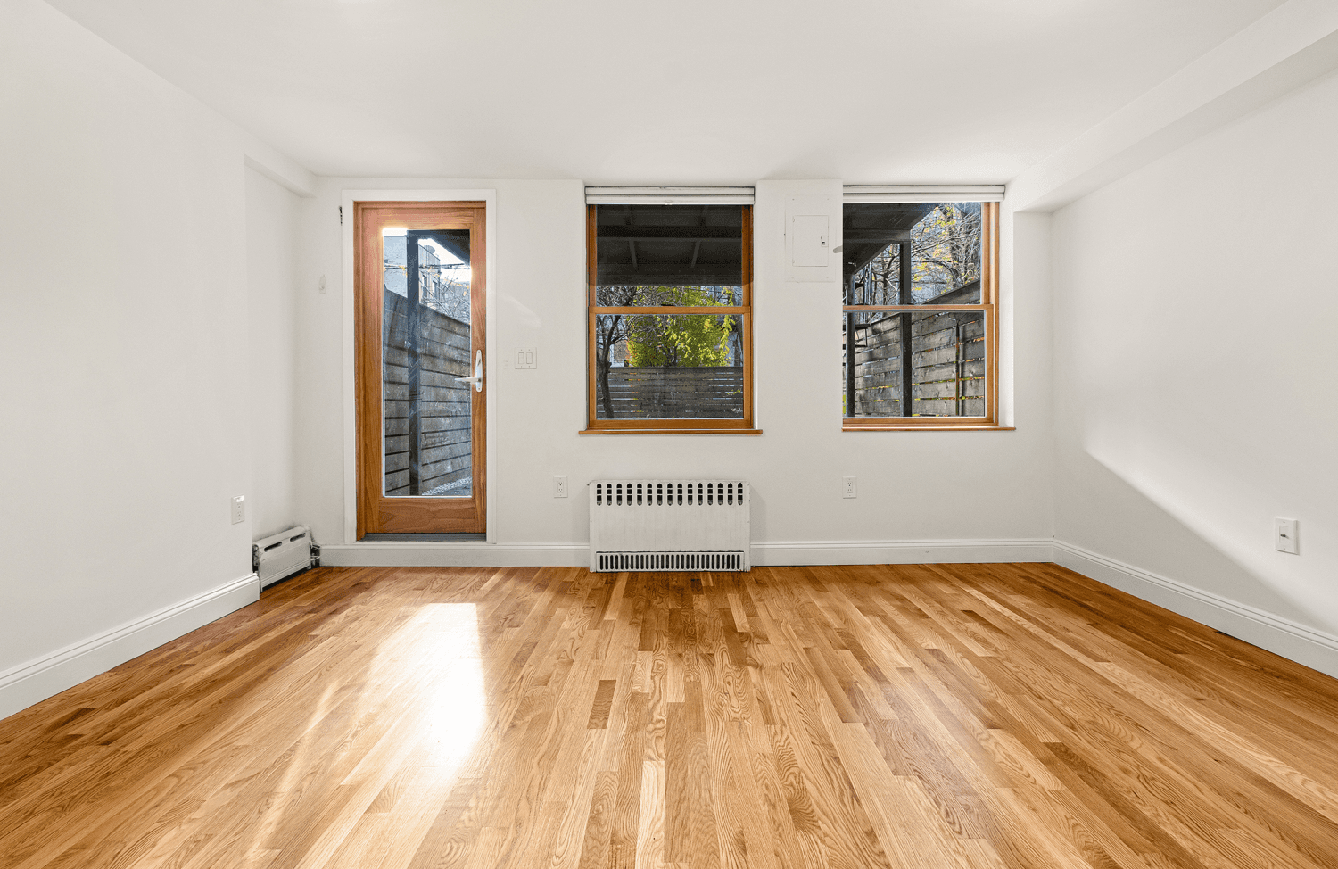 Welcome to 132 Bergen Street 1A a serene garden level retreat in the heart of coveted Boerum Hill.