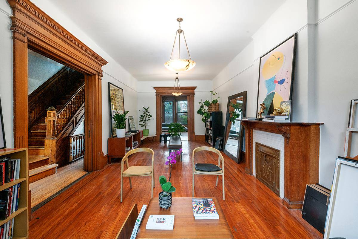 Embrace the historic charm of this grand Prospect Lefferts Gardens mansion.