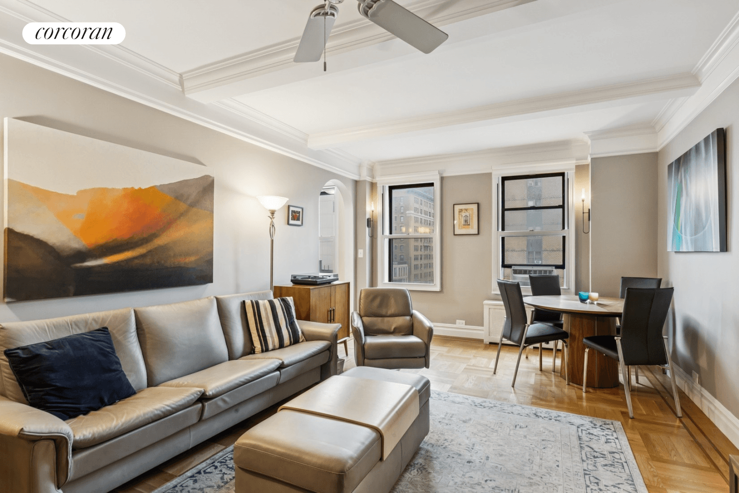 Move right into this bright renovated one bedroom prewar gem featuring sky and city VIEWS from every room.
