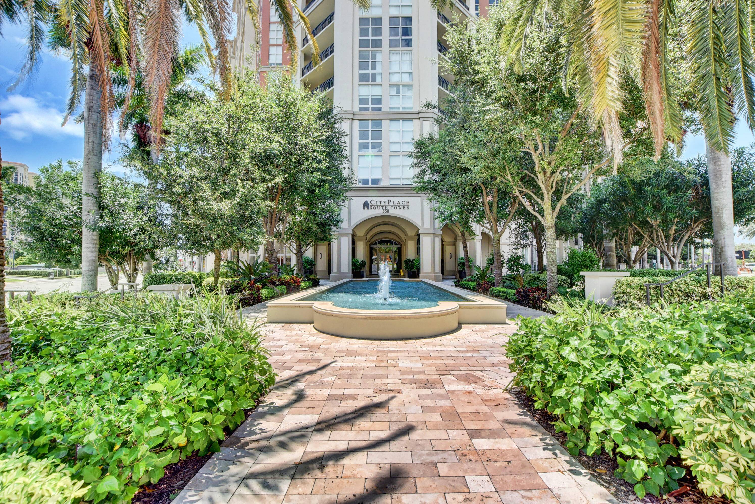Stunning 2 bedroom 2 bath condo located in the heart of downtown West Palm Beach.