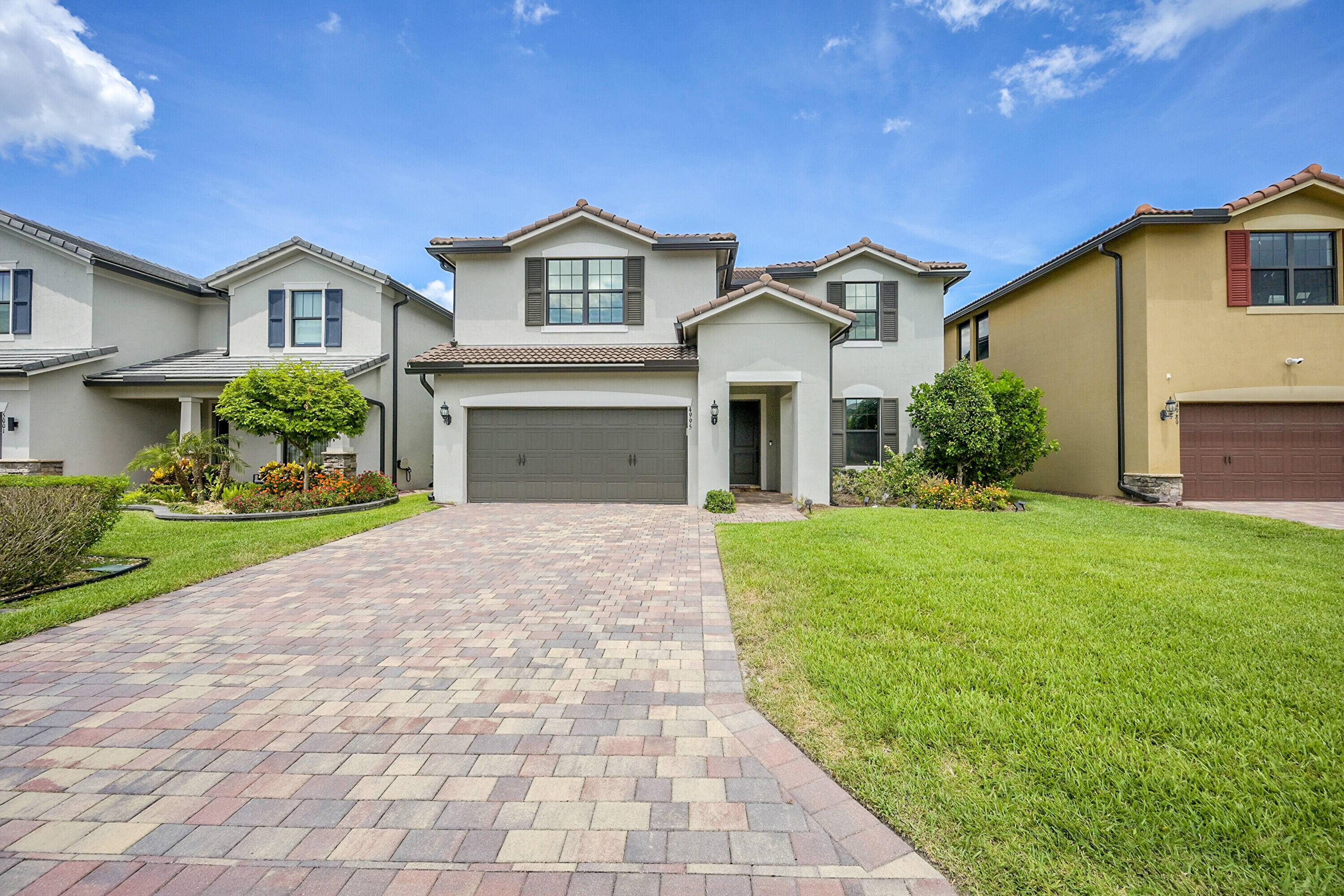 Welcome to this beautifully designed 5 bedroom, 4 bathroom single family home, nestled in a brand new gated community within an A rated school district.