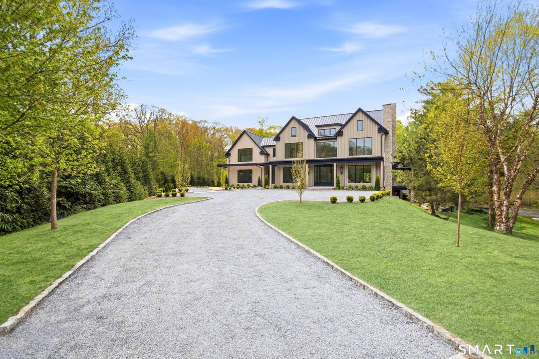 FrogPond Estate is a modern Scandinavian masterpiece unlike anything New Canaan has ever seen an architecturally rare achievement set on 2.
