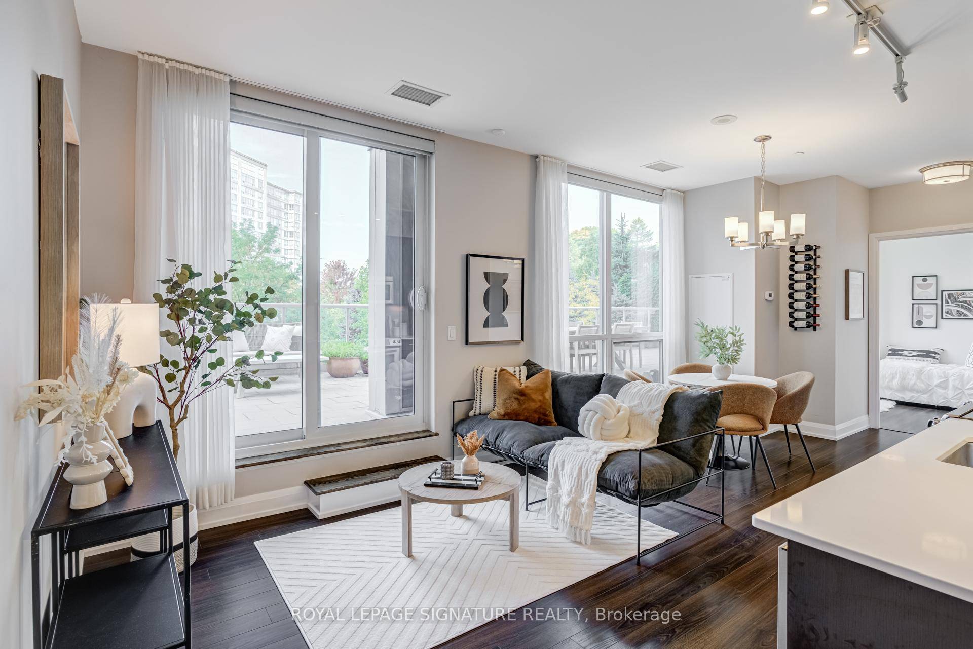 Exceptional Outdoor Living in a One of a Kind Condo !