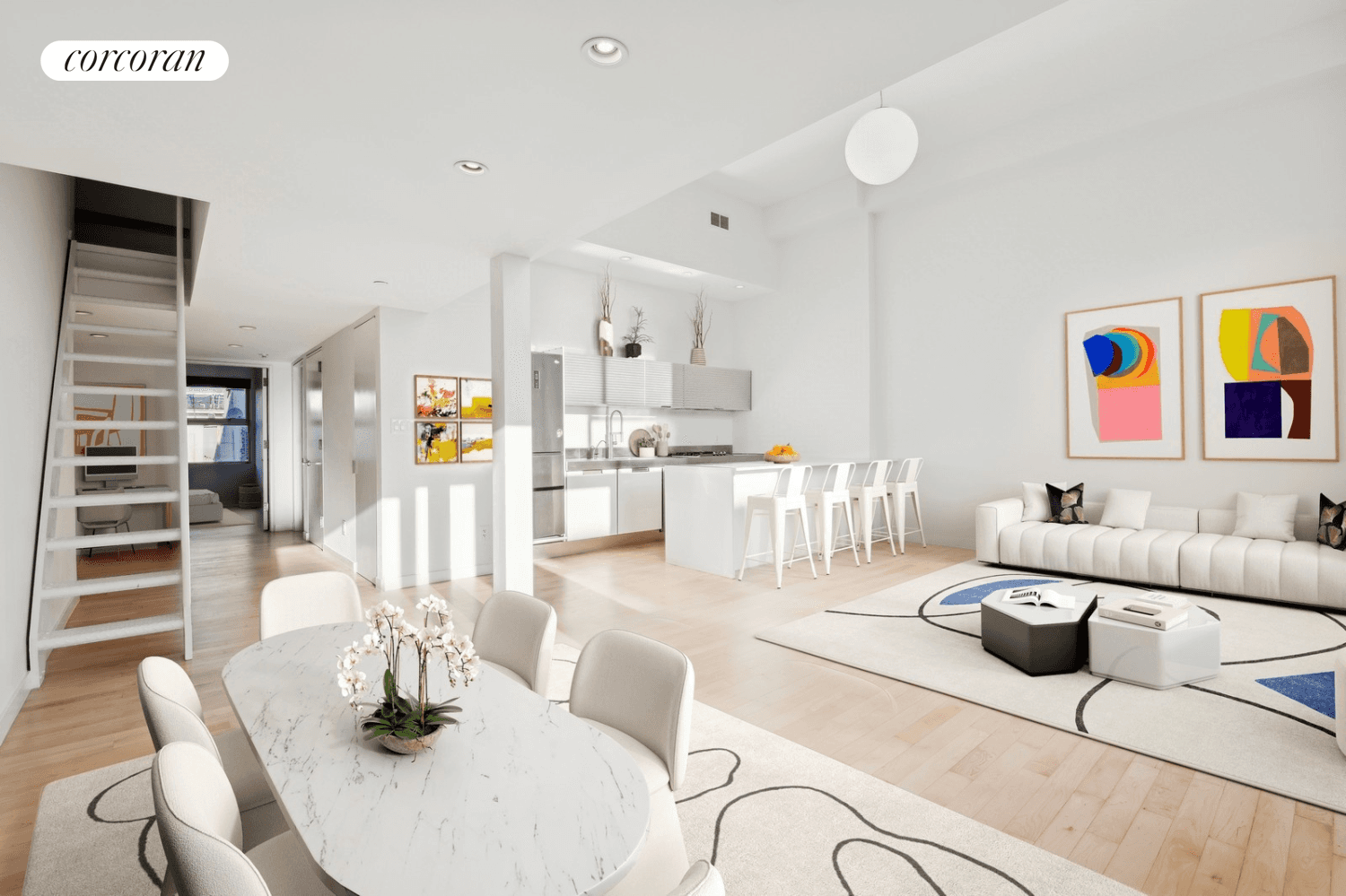 Your search for an authentic soaring, double height loft in the heart of Williamsburg's dynamic Northside including Underground Parking space with an E charging station, private storage, and outdoor space ...