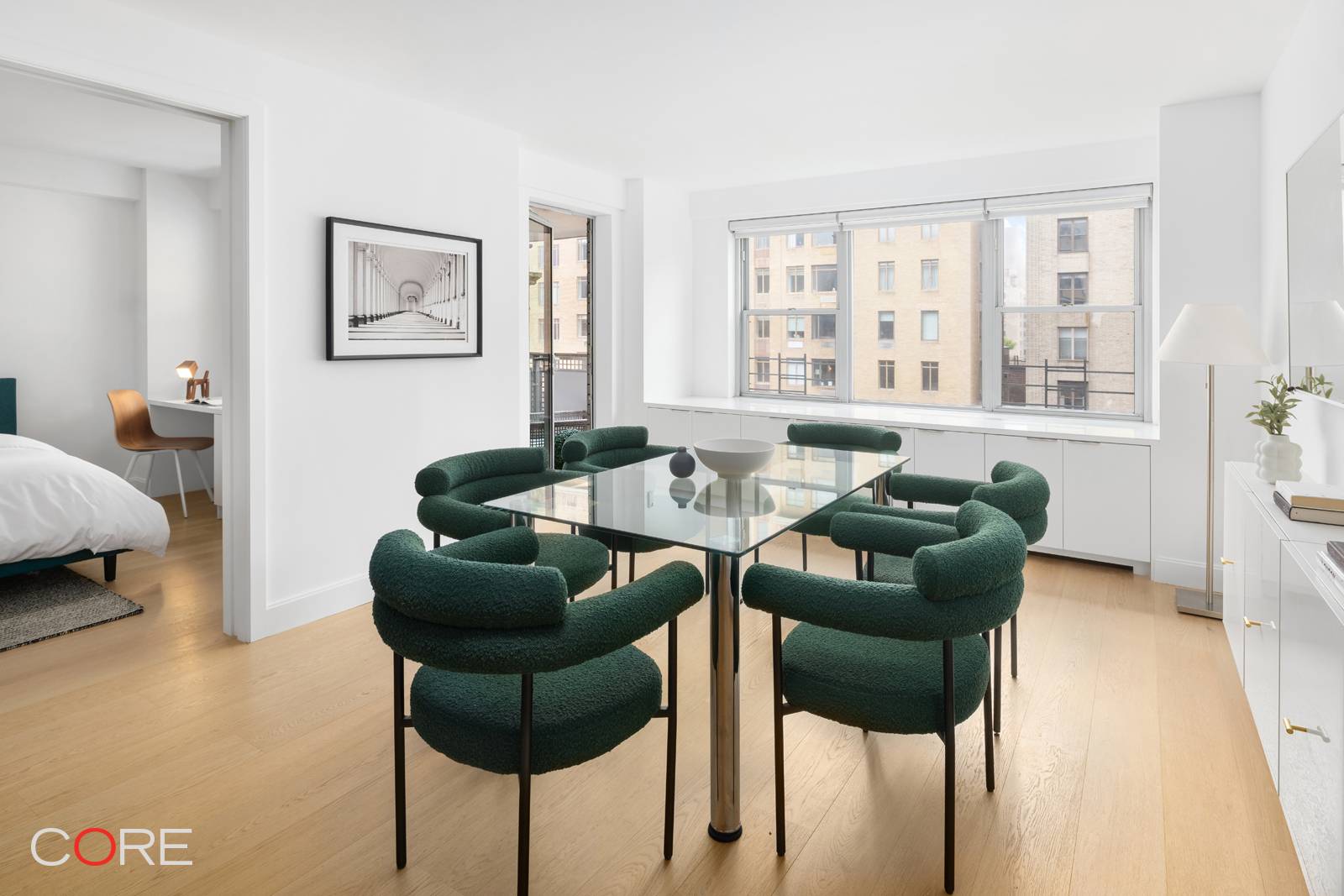 Brand New Triple Mint Corner Flex Three Bedroom with South Facing Balcony And Windows in Every Room A Rare Offering at This Level.