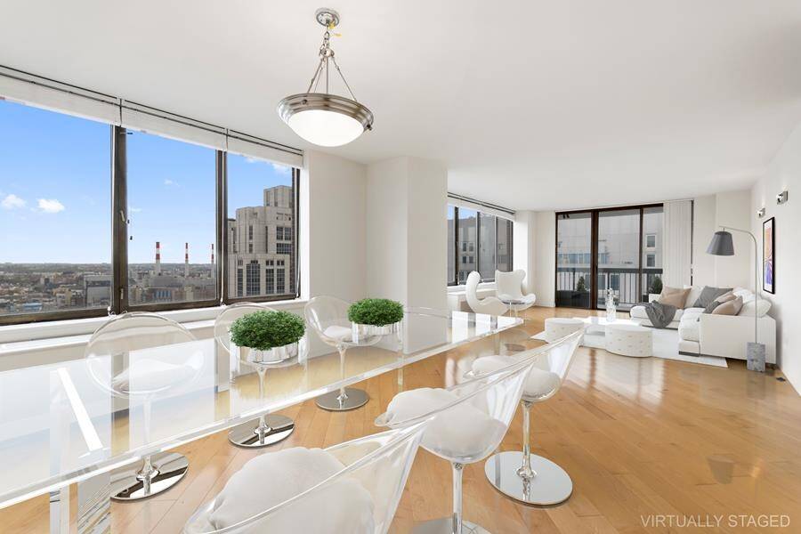 Stunning high floor large 2 bedroom 2.